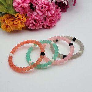 Lokai Bracelet Lot Of 4 Small/Medium Multicolor